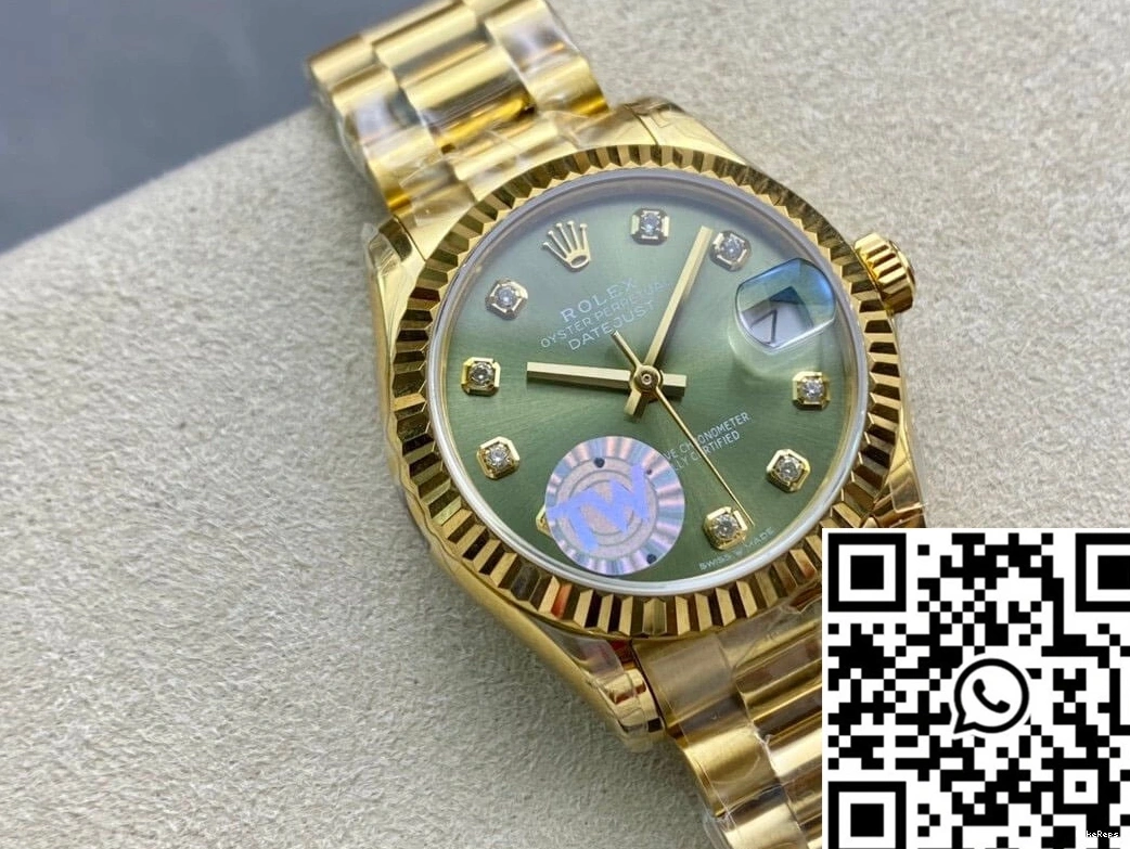 M278278-0011 Datejust 31MM Factory Gold Yellow TW Rolex 1231